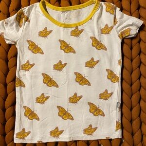 Kyte Baby t-shirt in Platinum exclusive”Monarch” 2T